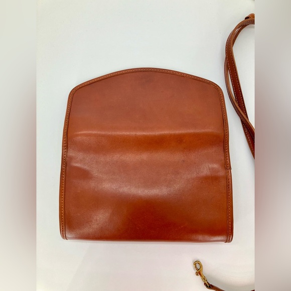 Vintage COACH Brown #9945 Sterling Clutch Leather Bag - Picture 3 of 12
